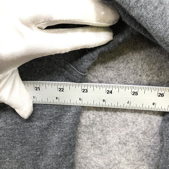 Even Tide Shirt Jacket Mens L Short Gray Fleece Sweater Jacket Shacket Cotton - Picture 5 of 8